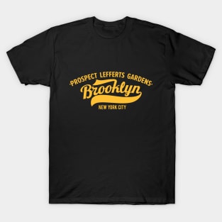 Prospect Lefferts Gardens baseball Design - Brooklyn, New York T-Shirt